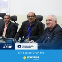 Câmara de Parnamirim realiza 121ª Sessão Ordinária