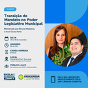 Curso de transição de mandato é promovido na Câmara de Parnamirim 