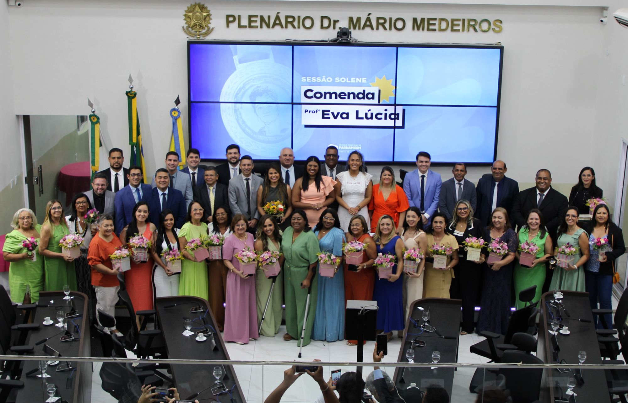 Legislativo municipal homenageia 21 mulheres de destaque em Parnamirim