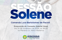 Sessão Solene irá homenagear profissionais da contabilidade